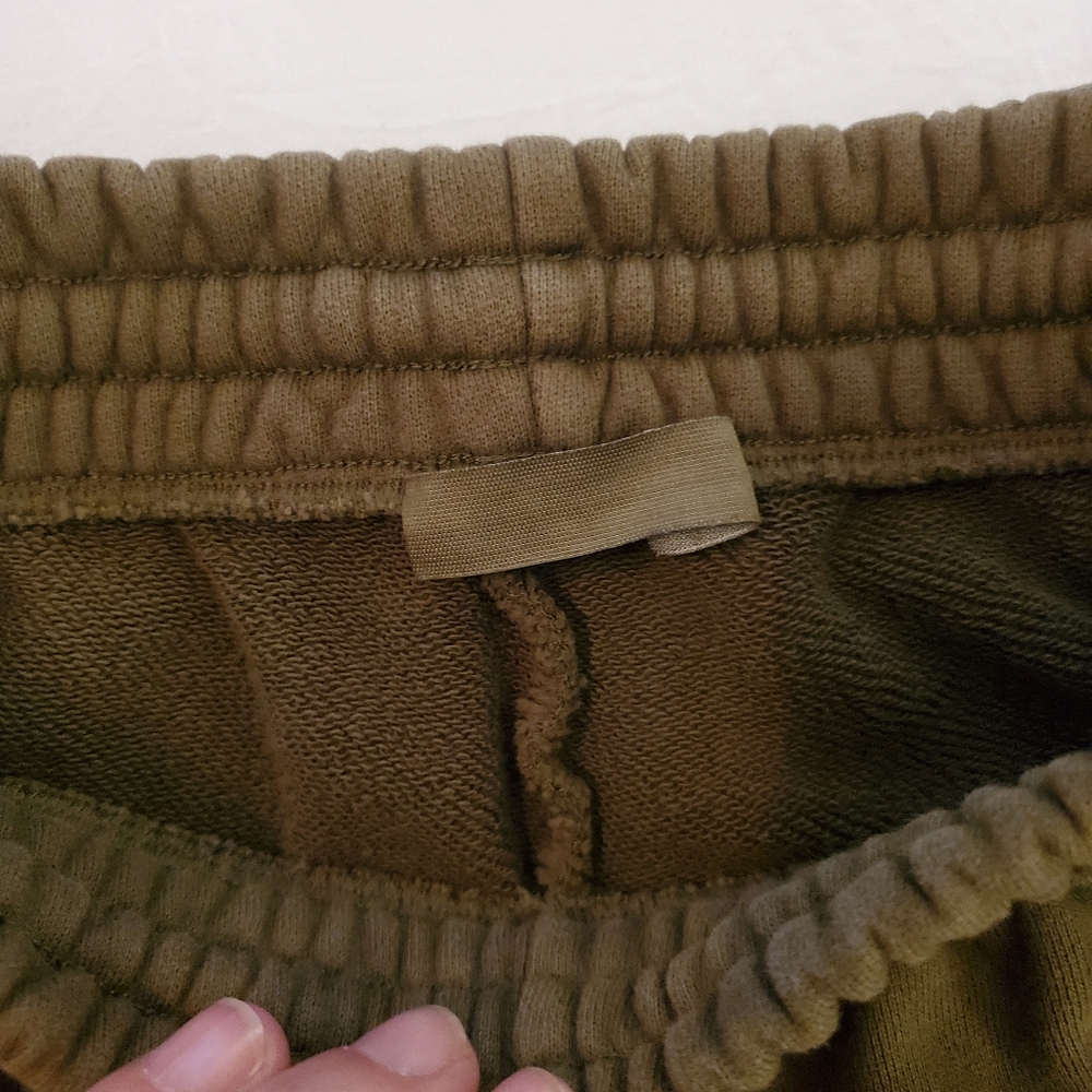 WARDROBE.NYC Military Green Drawstring Track Pant Jogger Sweatpant Loungewear XS - Picture 9 of 11